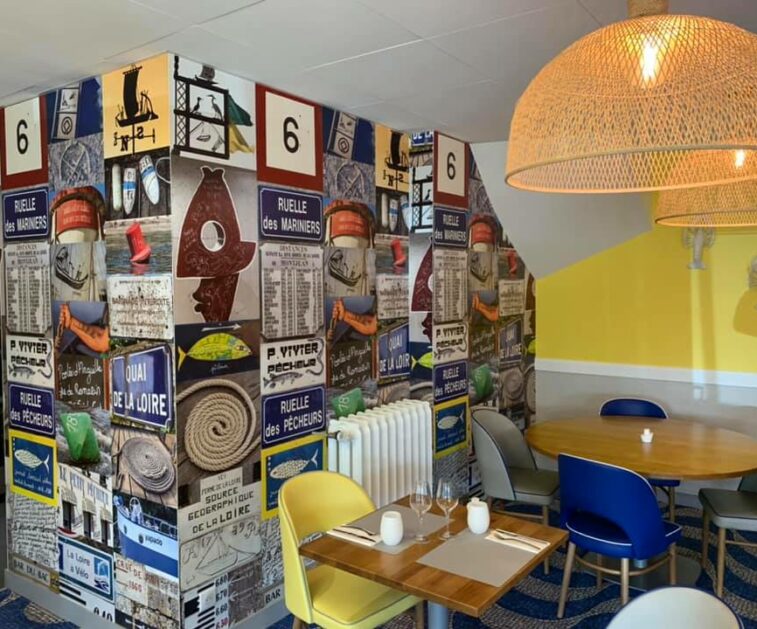 Rénovation et décoration d'un restaurant à Fréhel