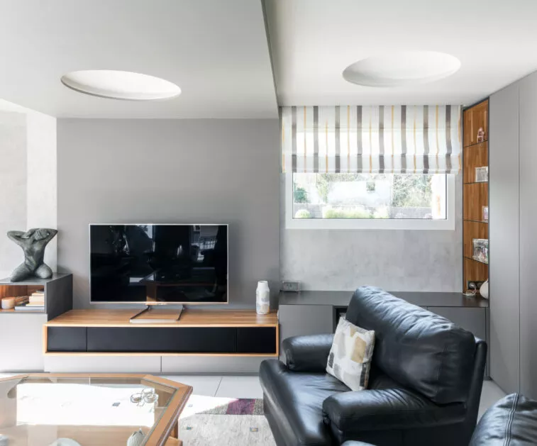 Travaux de rénovation et décoration sur mesure à Plérin - salon