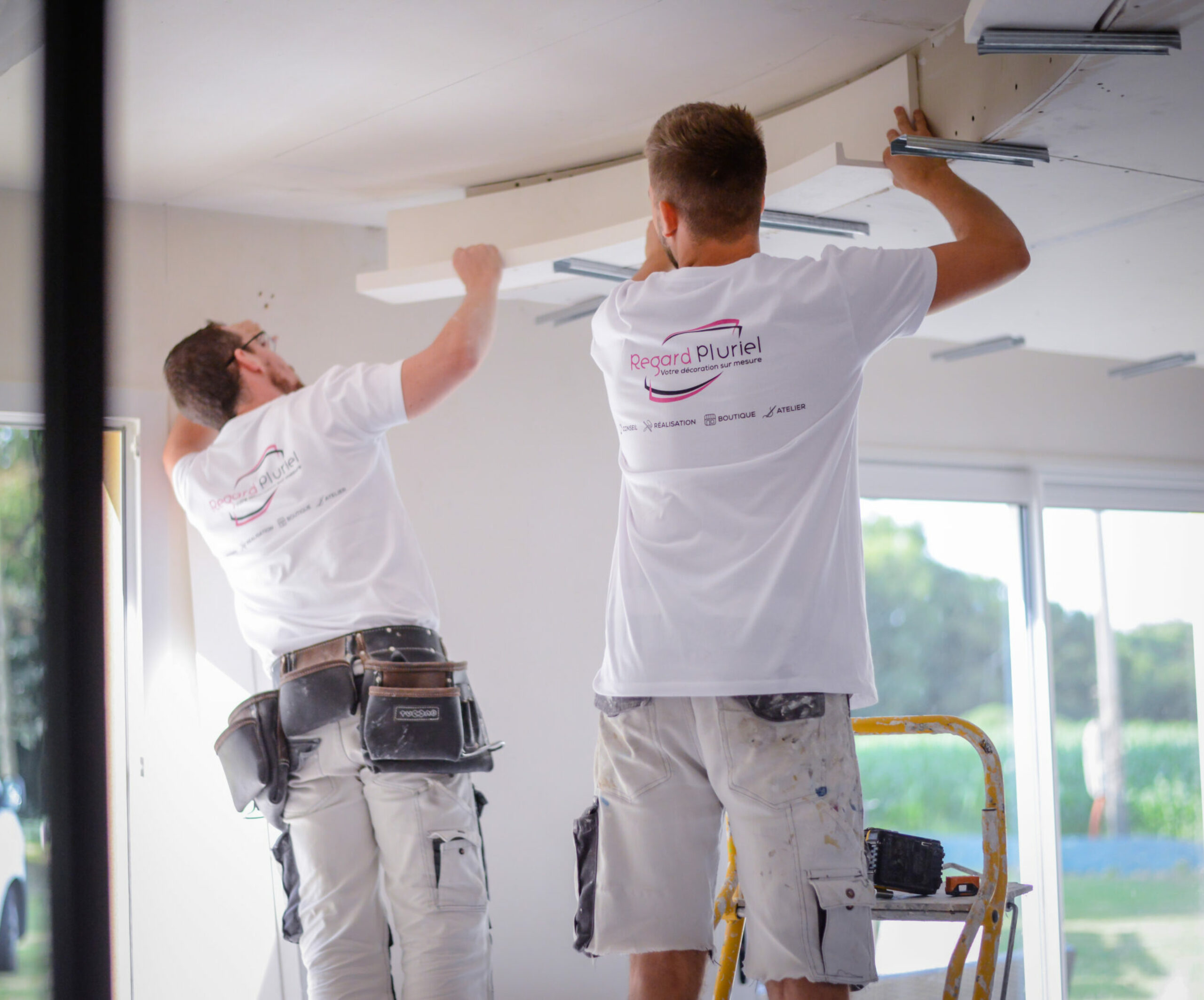 La finition A, B ou C dans les travaux de peinture, ça veut dire quoi ...